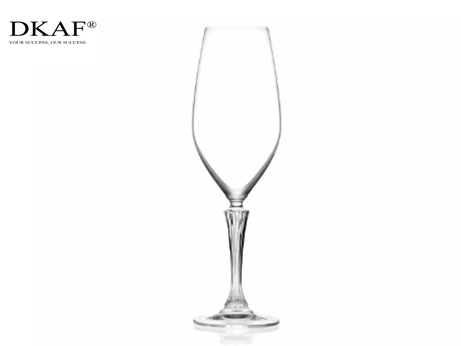 Bộ 6 Ly Pha Lê Rượu Champagne RCR Của Ý Dòng Luxion ® Glamour FLUTE 440ml (Goblet For Champagne) - 3