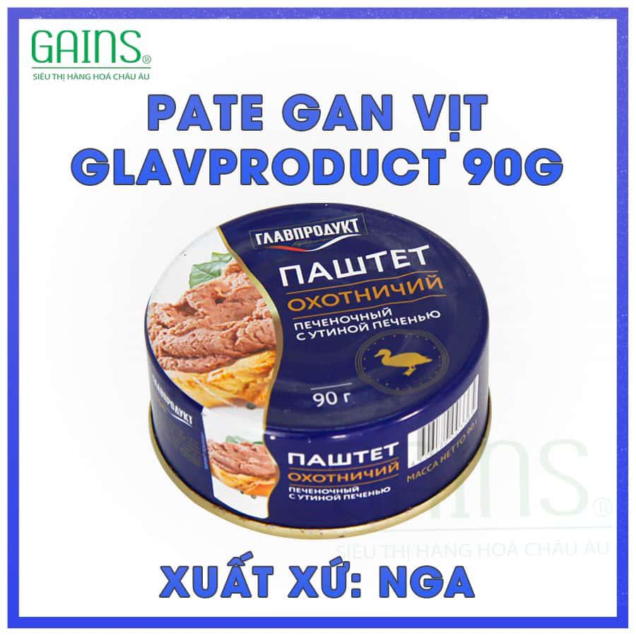 Pate Gan Vịt 90 gram Glavproduct - 1
