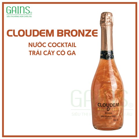 CLOUDEM BRONZE NƯỚC COCKTAIL TRÁI CÂY CÓ GA