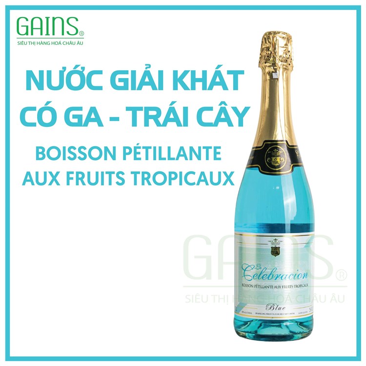 NƯỚC GIẢI KHÁT TRÁI CÂY- CÓ GA BOISSON PÉTILLANTE AUX FRUITS TROPICAUX