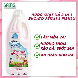 Nước giặt xả 2 trong 1 Bucato Petali E Pistilli