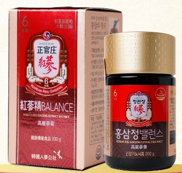 Tinh Chất Hồng Sâm Cô Đặc- Korean red ginseng Extract Balance (Hũ 200g)