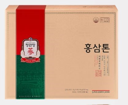 Hộp 60 Gói Nước Hồng Sâm Pha Sẵn KGC Jung Kwan Jang Tonic (60 gói x 50ml)