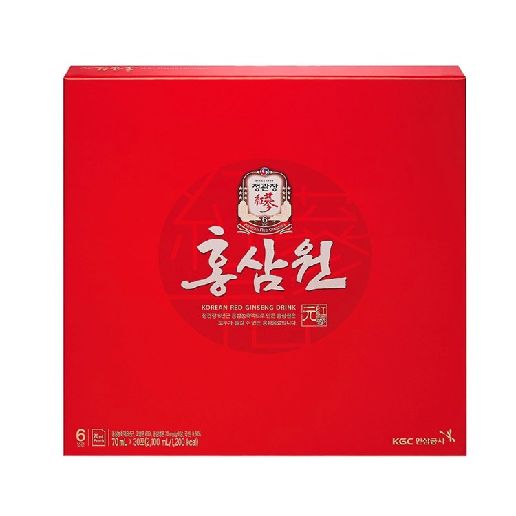 Nước Hồng Sâm KGC Korean Red Ginseng Drink (30 gói x 70ml)