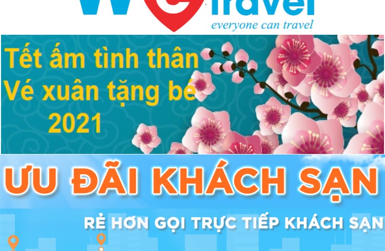 WETRAVEL - Đại lý vé máy bay và đặt phòng khách sạn !!!