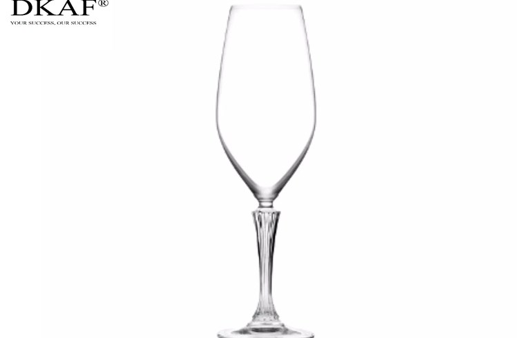 Bộ 6 Ly Pha Lê Rượu Champagne RCR Của Ý Dòng Luxion ® Glamour FLUTE 440ml (Goblet For Champagne)